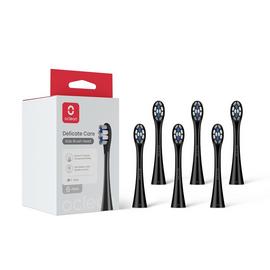 Oclean Delicate Care Kids P3K8 Brush Head Black - 6 Pack