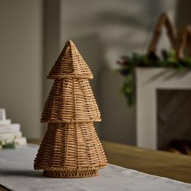 Habitat Woven Rattan Decoration Tree - Natural