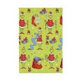 The Grinch Christmas Fleece Throw - Green - 150x100cm