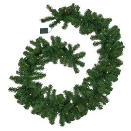 Habitat Pre Lit Christmas Door Garland