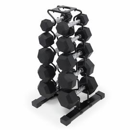 Marcy DBR150 Storage Rack with 68Kg Dumbbells