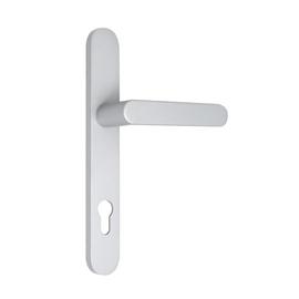 Yale Handle Backplate - Smooth Satin