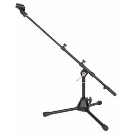 Kinsman Premium Series Mini-Boom Microphone Stand - Black