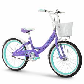 Huffy Girly Girl 20 inch Wheel Size Kids Bike - Gloss Purple