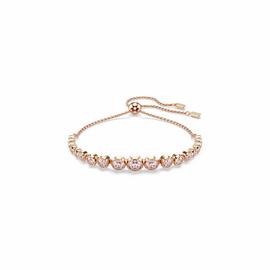 Swarovski Rose Gold Tone Plated Imber Tennis Bracelet