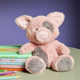 Argos Home Sitting Piggy Plush