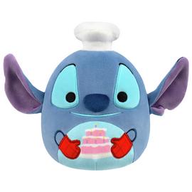 Squishmallows Original 8-Inch Disney Chef Stitch with Cake