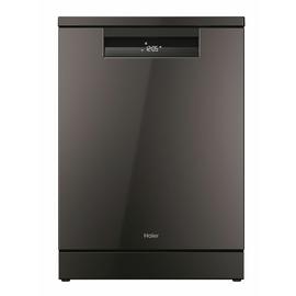 Haier XF4A4M4PDA 80 60cm Full Size Dishwasher - Grey
