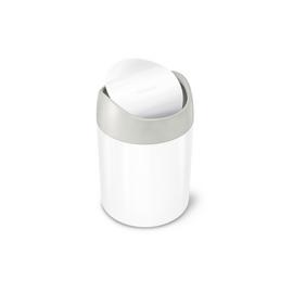Simplehuman 1.5L Mini Waste Bin - White