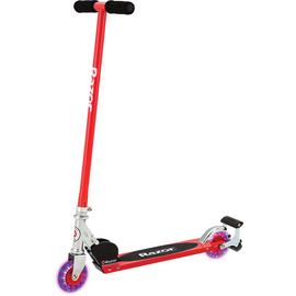 Razor S Spark Sport LED Folding Kick Scooter - Red