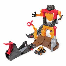 Monster Jam 1:64 Smash And Bash Playset