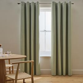 Habitat Blackout Eyelet Curtain