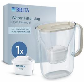 BRITA Style Essential Water Filter Jug Sand 2.4L