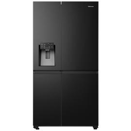 Hisense RS818N4IFE American Fridge Freezer - Black