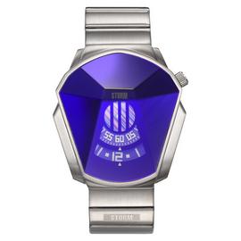 STORM Darth Blue Dial Stainless Steel Strap Watch