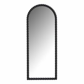 Habitat Black Bobble Wooden Arch Full Length Mirror-150x60cm