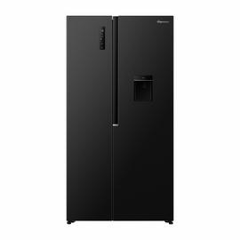 Fridgemaster MS91558DEB American Fridge Freezer - Black
