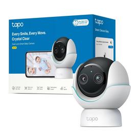 Tapo 2K 4MP Smart Dual Lens Baby Camera & SD Card Storage