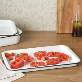 Argos Home 42cm Enamel Carbon Steel Oven Tray