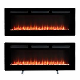 Dimplex Sierra 48in 1.6kW Linear Electric Wall Hung Fire