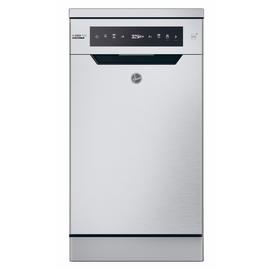 Hoover FS HF0C3SB0FX80 Slimline Dishwasher - Silver