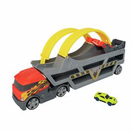 Teamsterz Metro City Launch & Loop Car Transporter Truck