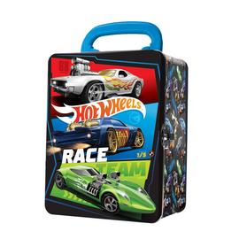 Hot Wheels Tin Car Storage Case - Black