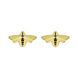 Olivia Burton Yellow Gold Honey Bee Stud Earrings