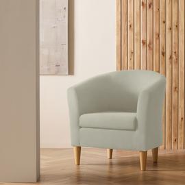 Argos Home Tub Faux Leather Chair