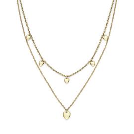 Olivia Burton Yellow Gold Mini Heart Pendant Necklace