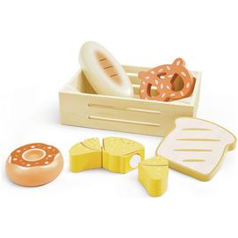 Chad Valley Wooden Crates Bread Playset