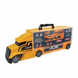 Teamsterz JCB Medium Construction Car Transporter Truck