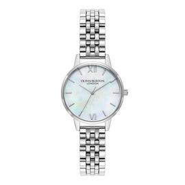 Olivia Burton Ladies Silver Stainless Steel Bracelet Watch