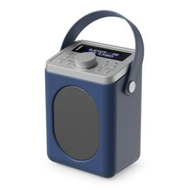 Majority Little Shelford Portable DAB+/FM Radio -Blue & Grey