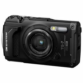 OM System TG-7 12MP 4X Zoom Camera - Black
