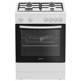 Indesit I6GGMMWUK 60cm Single Oven Gas Cooker - White