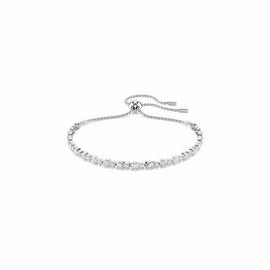 Swarovski Rhodium Plated Crystal Matrix Tennis Bracelet