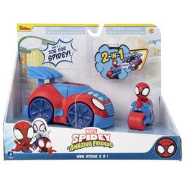 Spidey and His Amazing Friends Web Strike 2-in-1 Vehicle