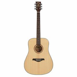 Vintage V1350 Performer Acoustic Folk Guitar - Natural