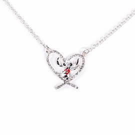 Custard London Disney Stitch Pendant and Heart Earring Set