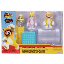 Super Mario 3D World Diorama Action Figure Set