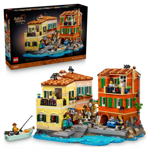 Buy LEGO Ideas Italian Riviera Set for Adults 21359 LEGO Argos