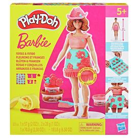 Play-Doh Barbie Florals & Fringe with 3 Tubs & Accessories