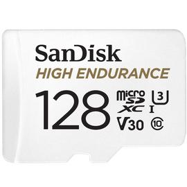 SanDisk High Endurance 100MBs MicroSD Memory Card - 128GB