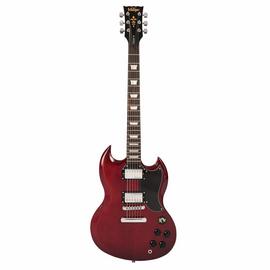 Vintage V69 Coaster Series Electric Guitar - Cherry Red