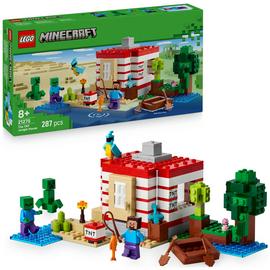 LEGO Minecraft The TNT Jungle House Toy with Figures 21275
