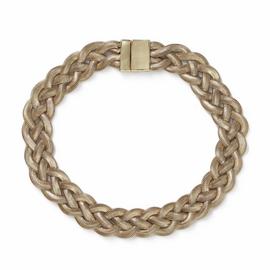 Freedom Gold Plated Snake Chain Necklace