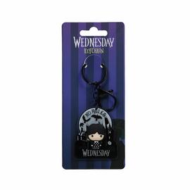 Wednesday 3D Character Keychain