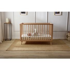 Baby Elegance Ollie Cot Bed - Beech