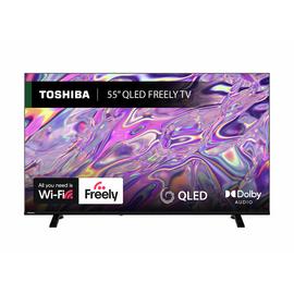 Toshiba 55 Inch 55QV1563DB Smart 4K UHD HDR QLED Freely TV
